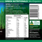 Green Nutritionals 100% Australian Barley Grass Powder 200g, Energising & Alkalising