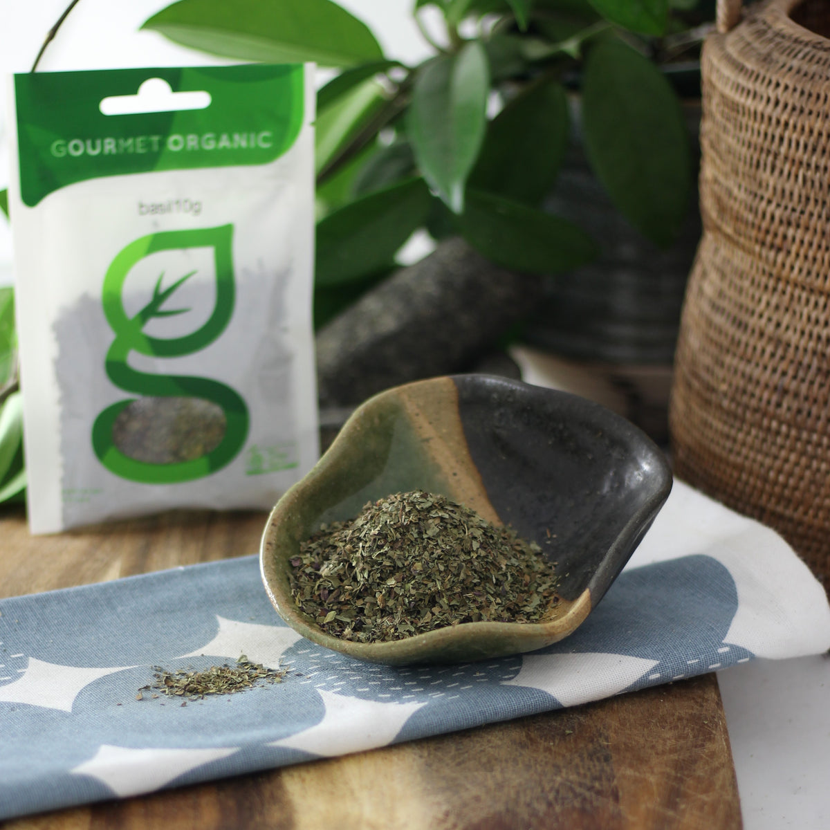 Gourmet Organic Basil 10g, Certified Organic – Health Nuts Australia