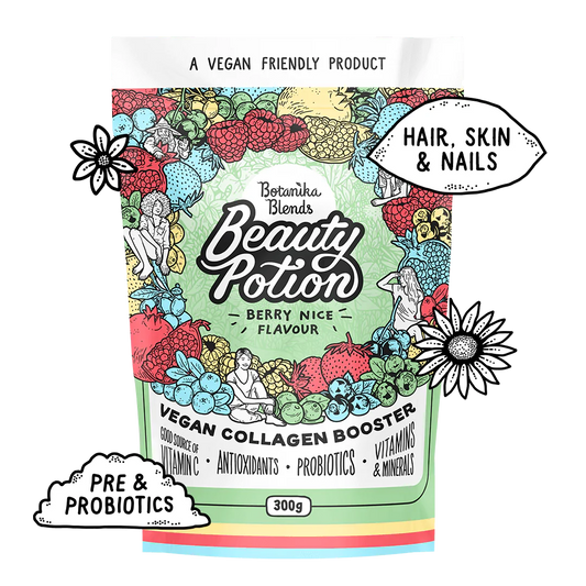 Botanika Blends Beauty Potion Vegan Collagen Boost 300g, Berry Nice Flavour
