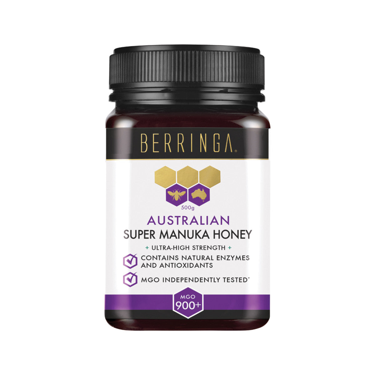 Berringa Australian Manuka Honey MGO 900+, 250g Or 500g Ultra-High Strength