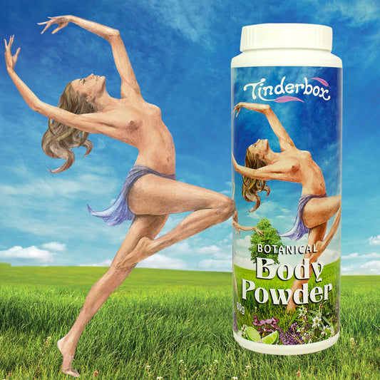 Tinderbox Body Powder 80g, Deodorising & Protective