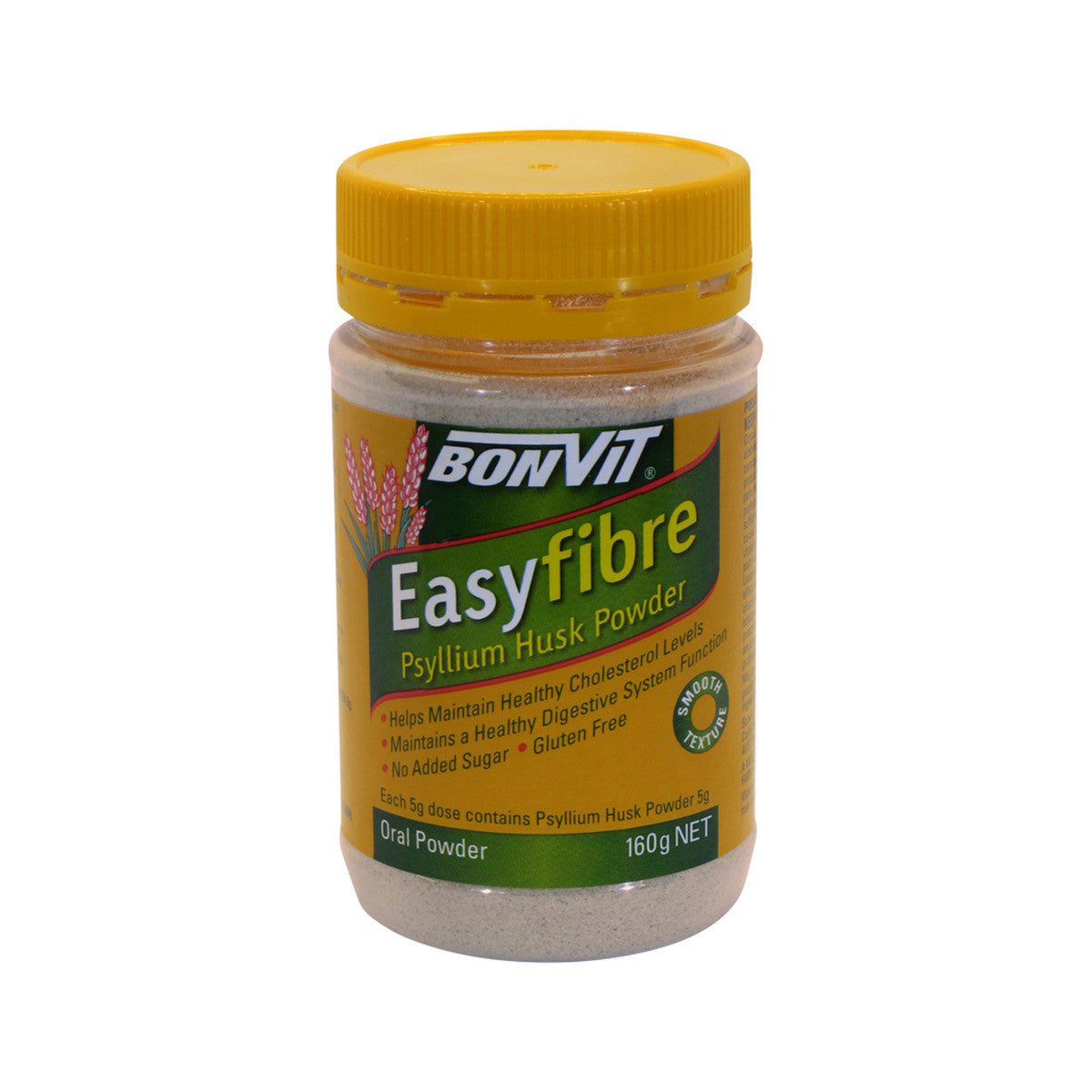 Bonvit Easy Fibre Psyllium Husk Powder 200g, Natural & Effective Fibre