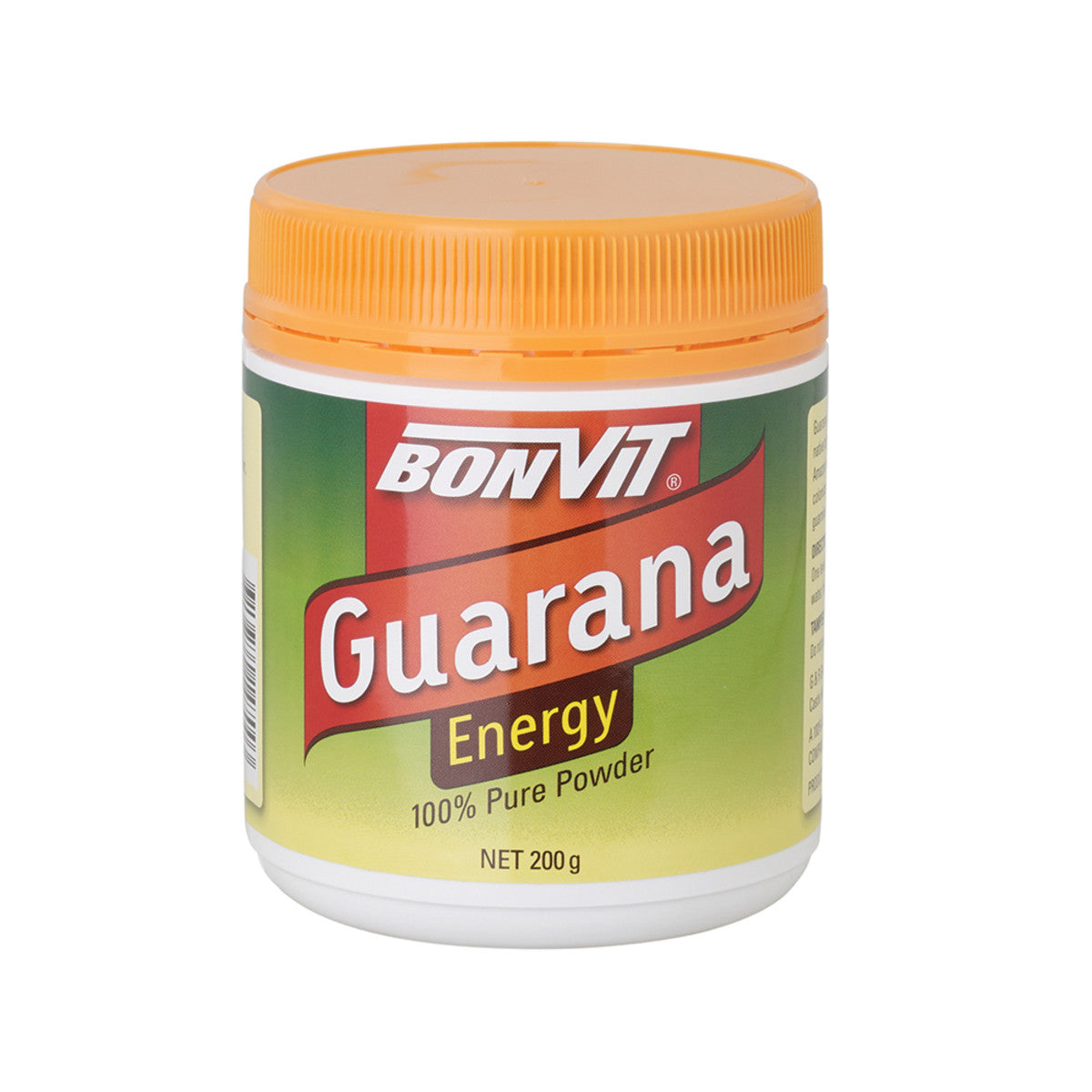 Bonvit Guarana Energy 100% Pure Powder, 100g, 200g Or 500g