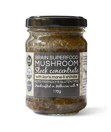 The Broth Sisters Keto Stock Concentrate 170g, Superfood Mushroom With Lion's Mane & Shitake