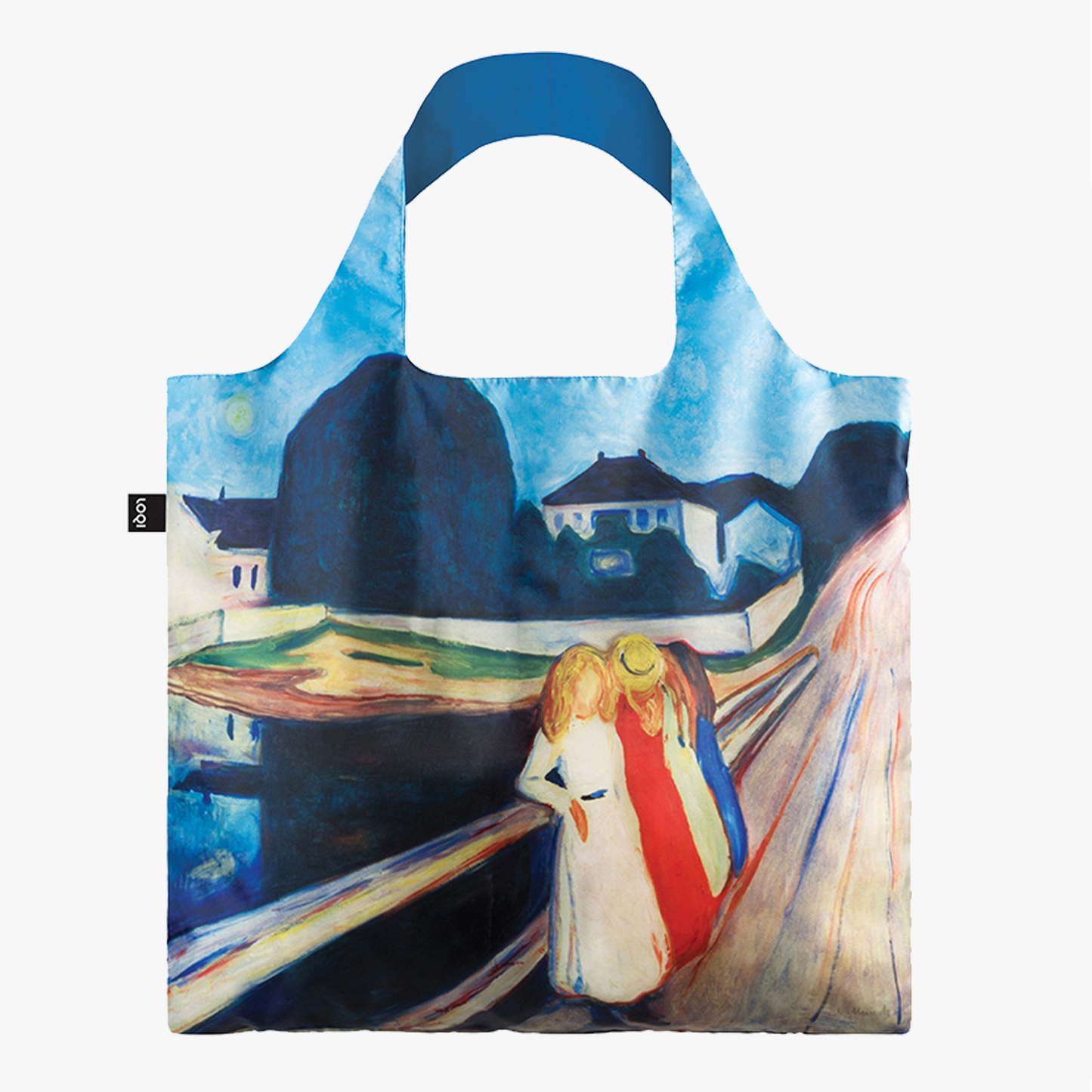 Loqi Shopping Bag, Four Girls on the Bridge by Edvard Munch