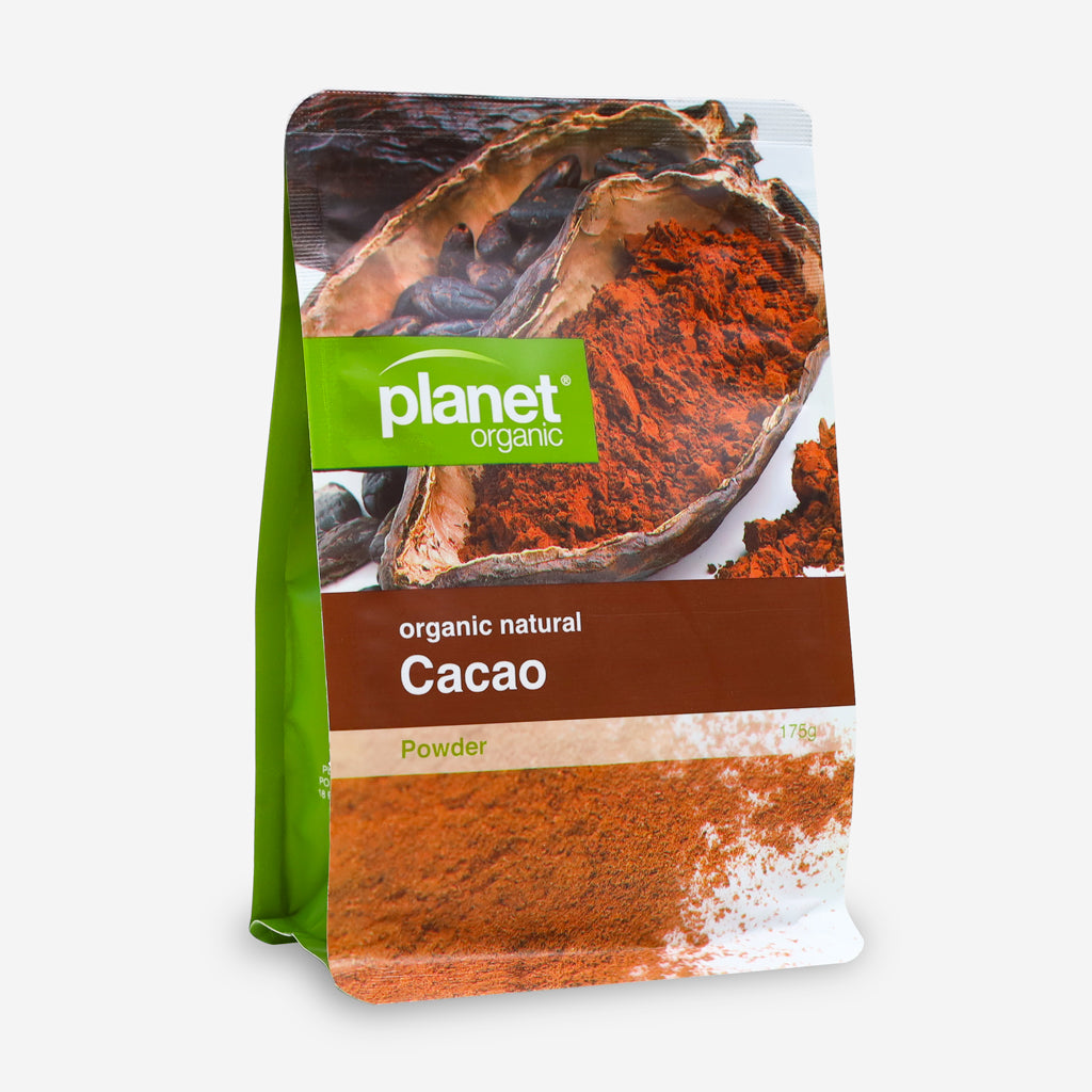Planet Organic Cacao Powder 175g