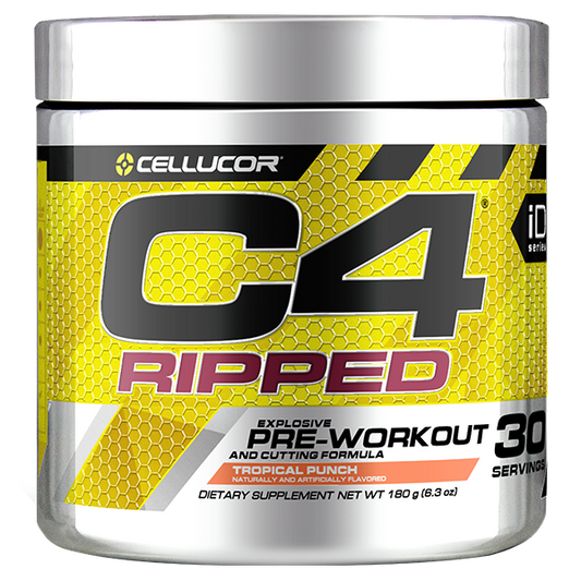 Cellucor C4 Ripped 30 Serves, Tropical Punch Flavour