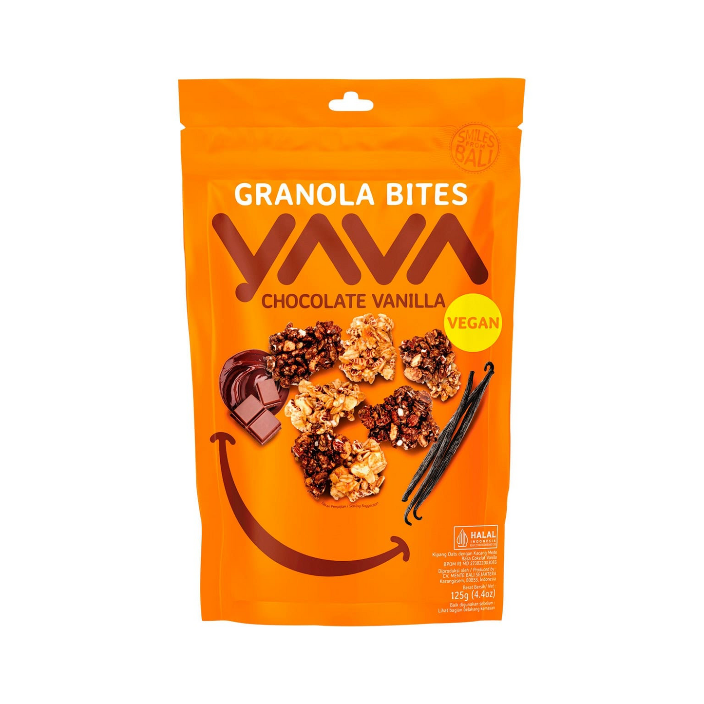 Yava Granola Bites 125g Or 400g, Chocolate Vanilla Flavour