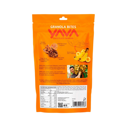 Yava Granola Bites 125g Or 400g, Chocolate Banana Flavour