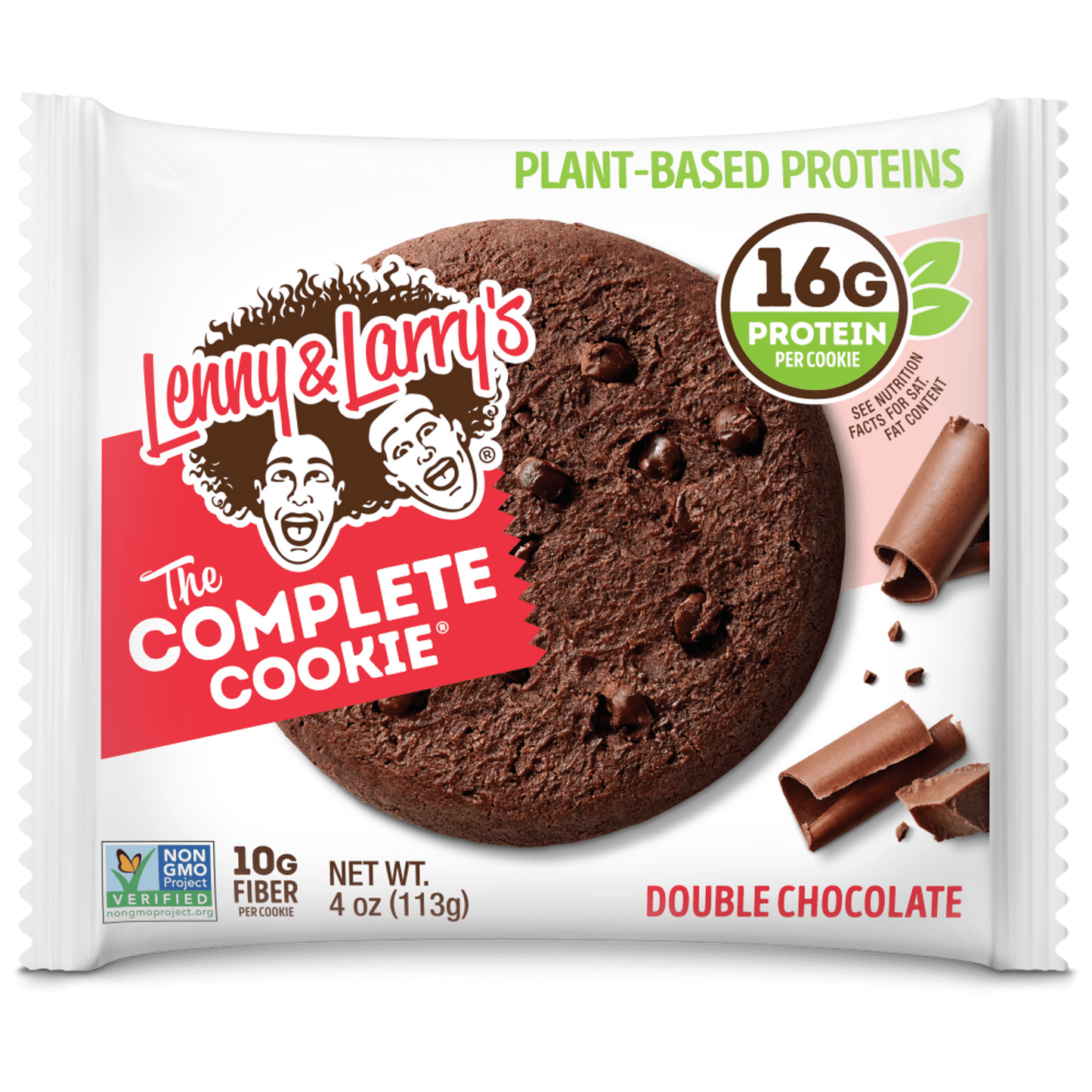 Lenny & Larry's The Complete Cookie, Single Cookie 113g Or A Box Of 12 Cookies, Double Chocolate Flavour Vegan