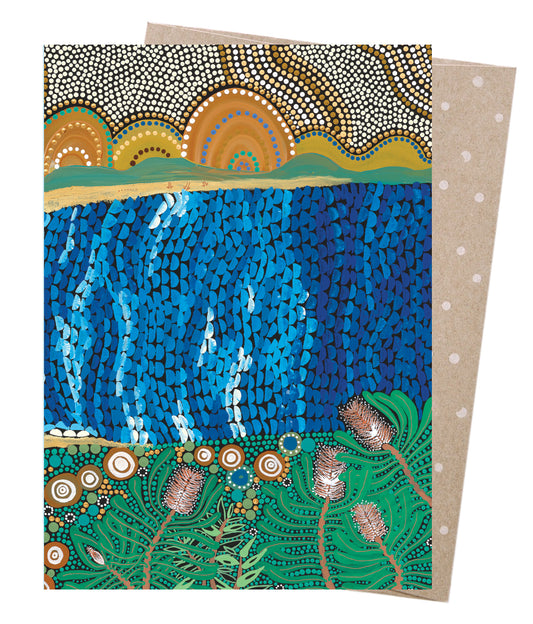 Earth Greetings Norman Bay Card, Domica Hill Collection (Includes One Card & One Kraft Envelope)