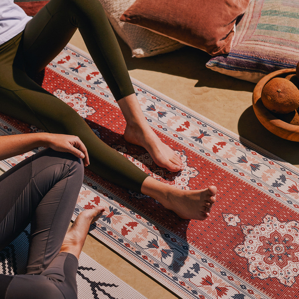 Yoga store mat rug