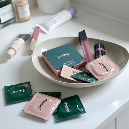 Jonny Vegan Condoms, Overnighter 3 Pack