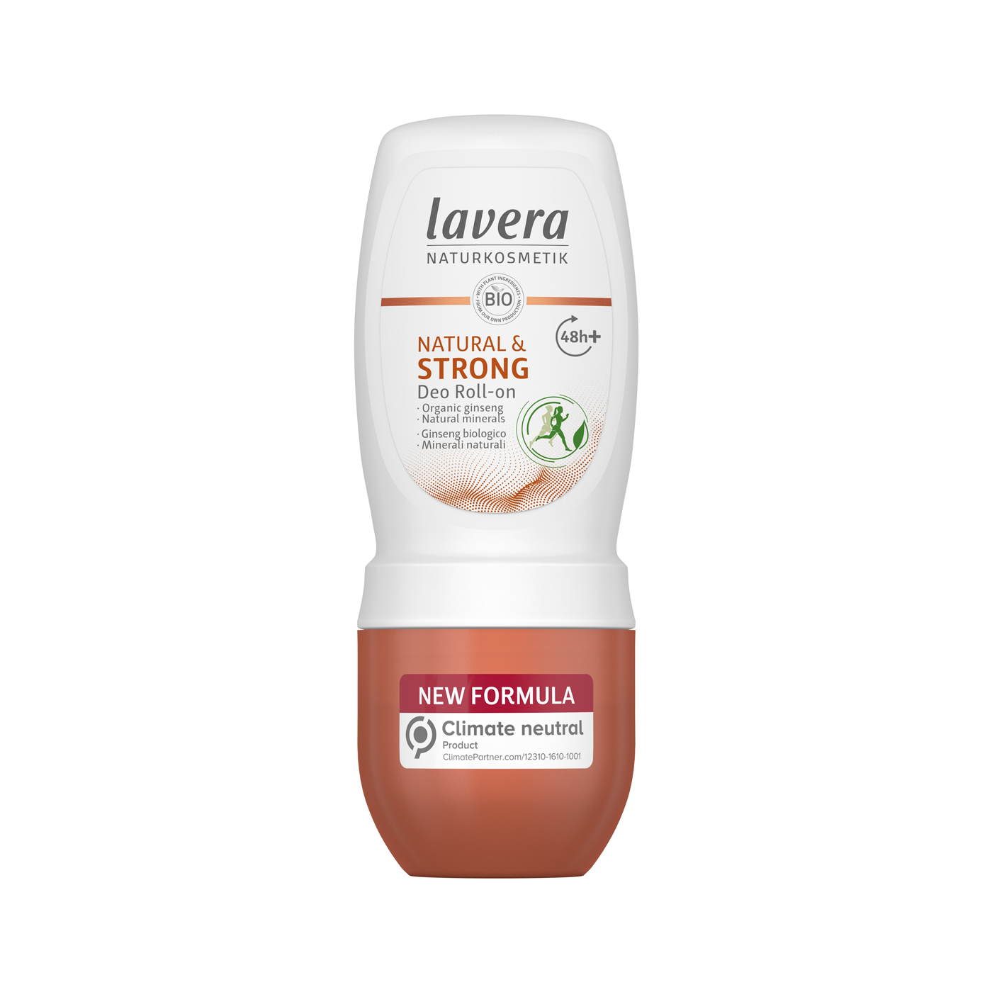 Lavera Deodorant Roll On 50ml, Natural & Strong