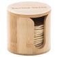 Earths Tribe Makeup Rounds Holder, Made From Bamboo