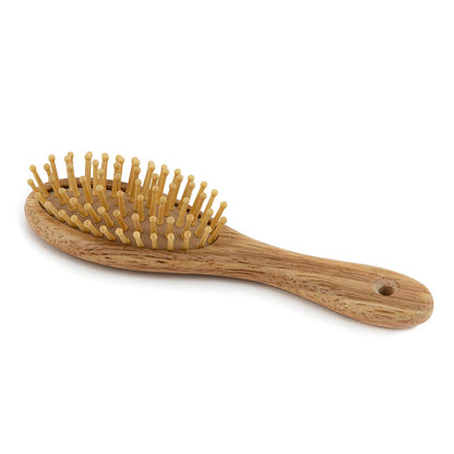 Eco Max Hair Brush Travel, Timber For Hair brushing On The Go!