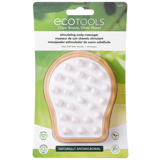 Eco Tools Stimulating Scalp Massager, Best With Hair Scrubs & Shampoo {For All Hair Types}