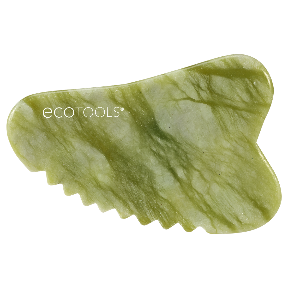 Eco Tools Jade Body Gua Sha Stone, Stimulating and Sculpting
