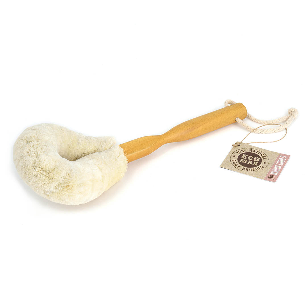 Eco Max Dry Body Brush, Soft Bristles & Ideal For Those New To Dry Brushing Or With Sensitive Skin