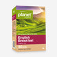 Planet Organic Black Tea 25 Or 50 Tea Bags, English Breakfast; A Traditional Blend For All Times Of Day