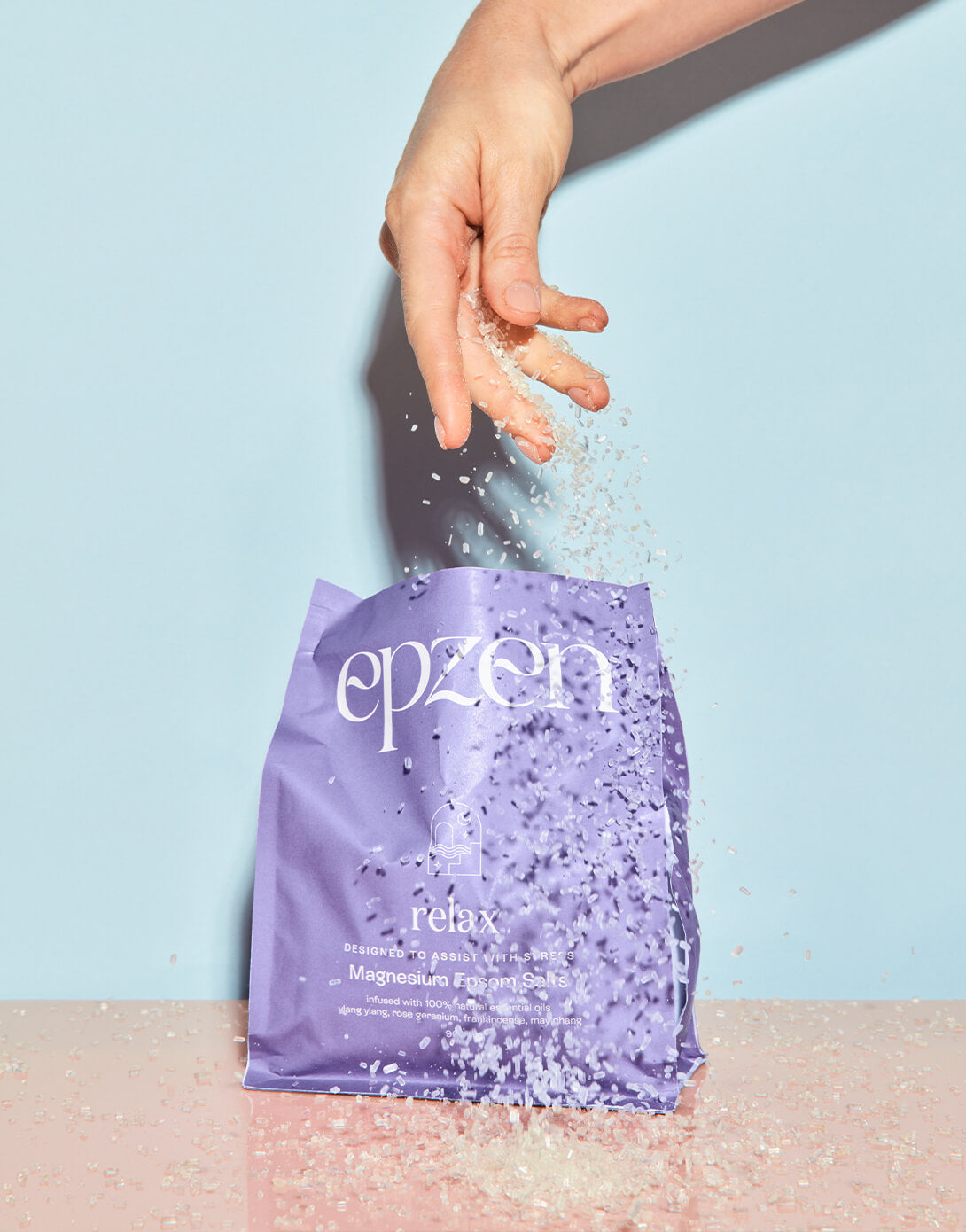 EpZen Magnesium Epsom Salts 900g, Relax {Assist With Stress}