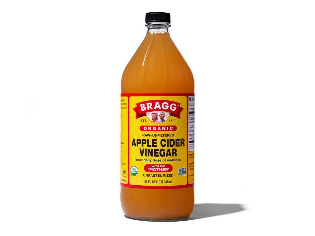 Bragg Unfiltered Apple Cider Vinegar 473ml, 946ml Or 3.8L, Contains 'The Mother' & Certified Organic