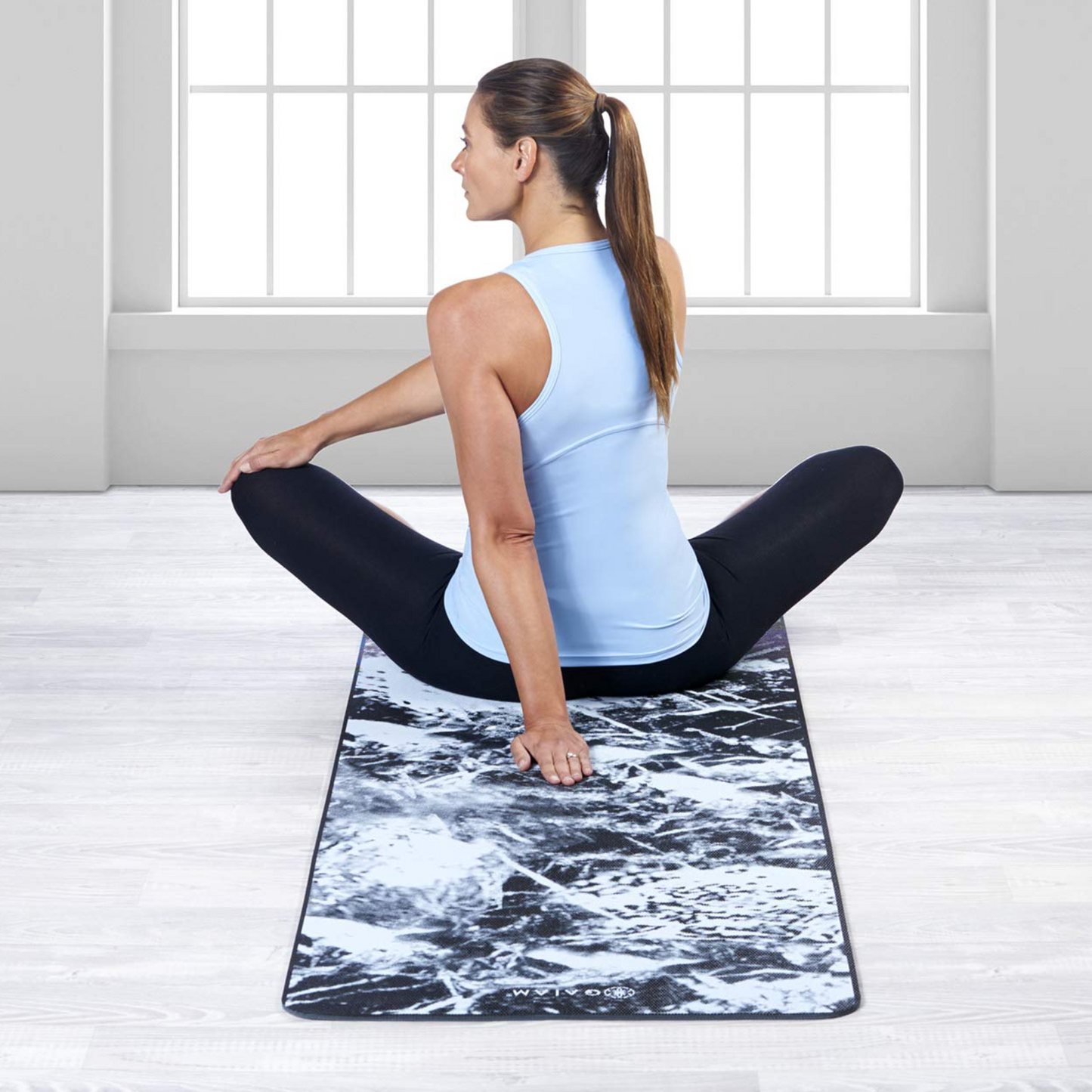 Buy GAIAM Premium Support Yoga Mat 6mm - Sea Glass Print Online