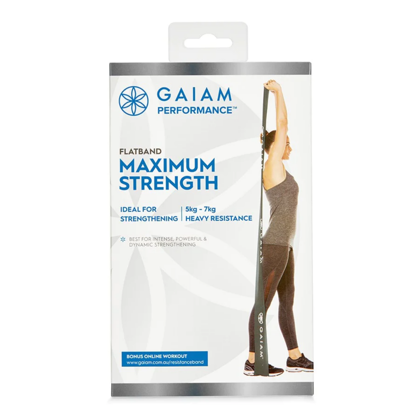 Gaiam Performance Flat Band Maximum Strength, Heavy Resistance