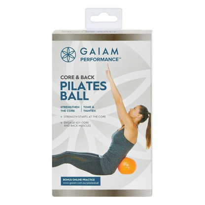 Gaiam Performance Core & Back Pilates Ball, Tone & Tighten