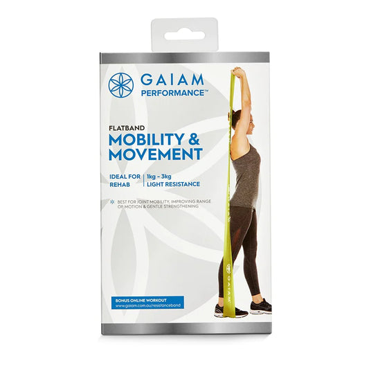 Gaiam Performance Flat Band Mobility & Movement, Light Resistance