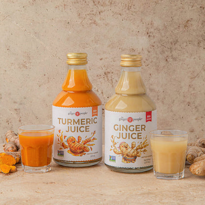 The Ginger People Turmeric Juice 237ml, 99% Juice (Glass Bottle)