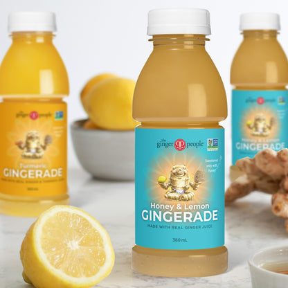 The Ginger People Gingerade Drink 360ml, Lemon & Honey Flavour