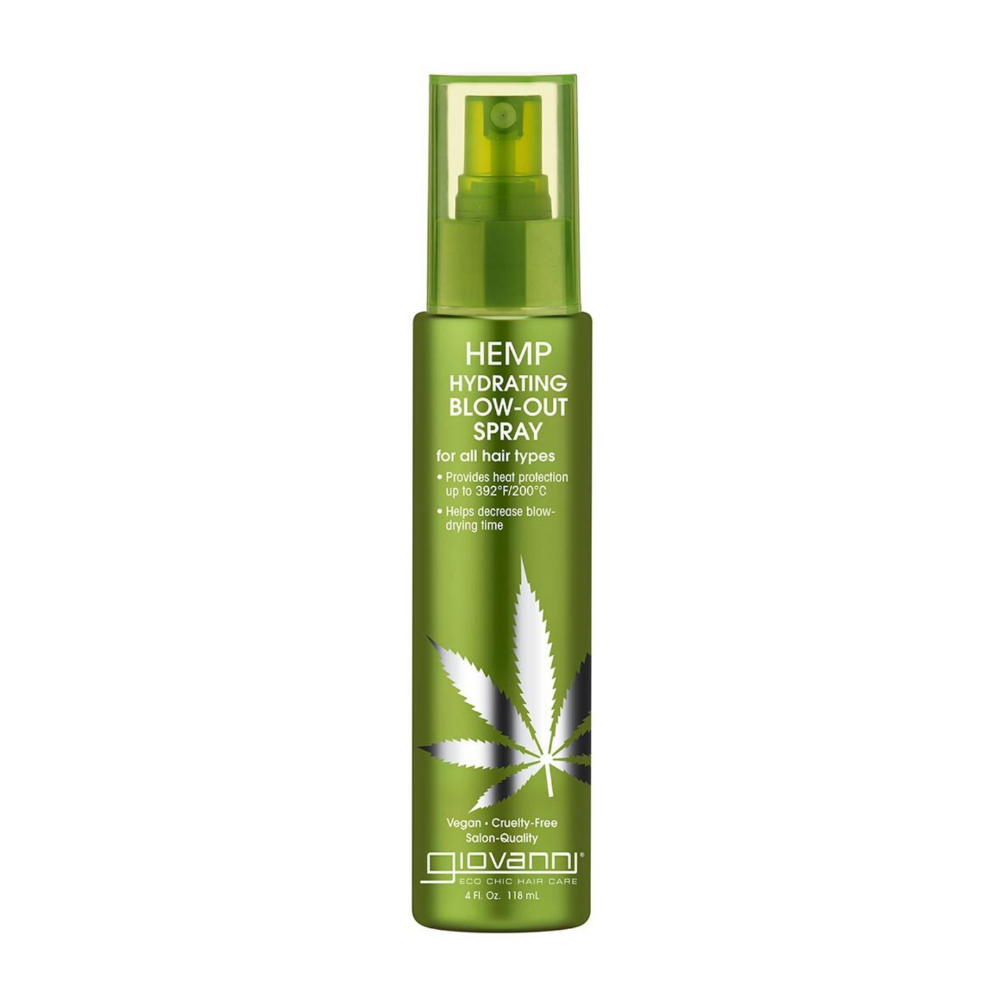 Giovanni Hemp Hydrating Blow Out Spray 118mL, For All Hair Types