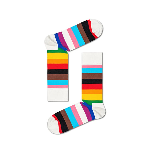 Happy Socks Pride Stripe Crew Socks