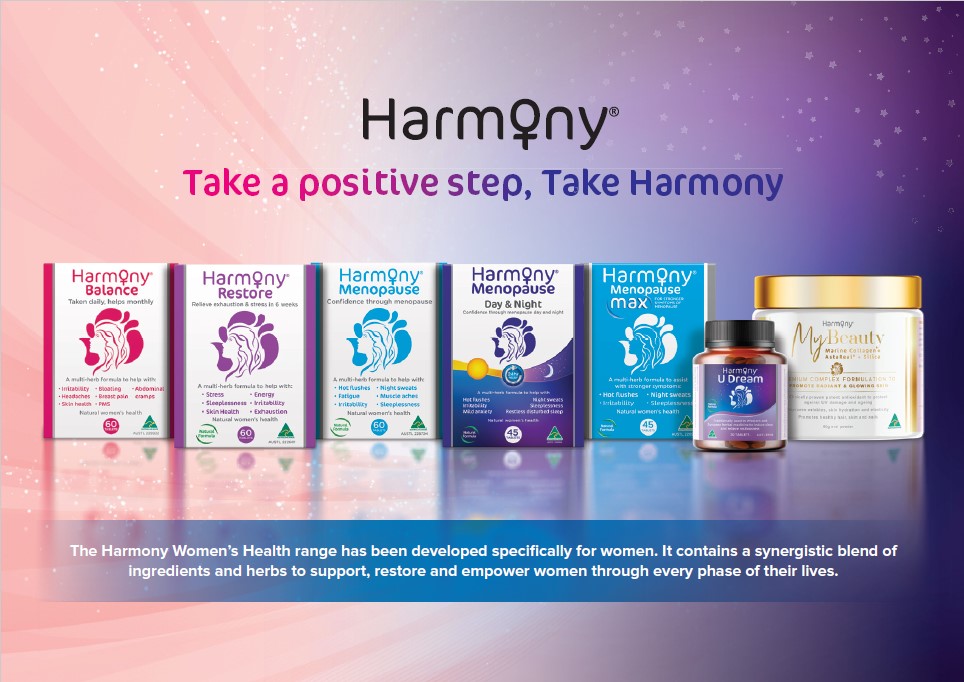 Martin & Pleasance Harmony Menopause Max 45 Tablets, For Stronger Symptoms