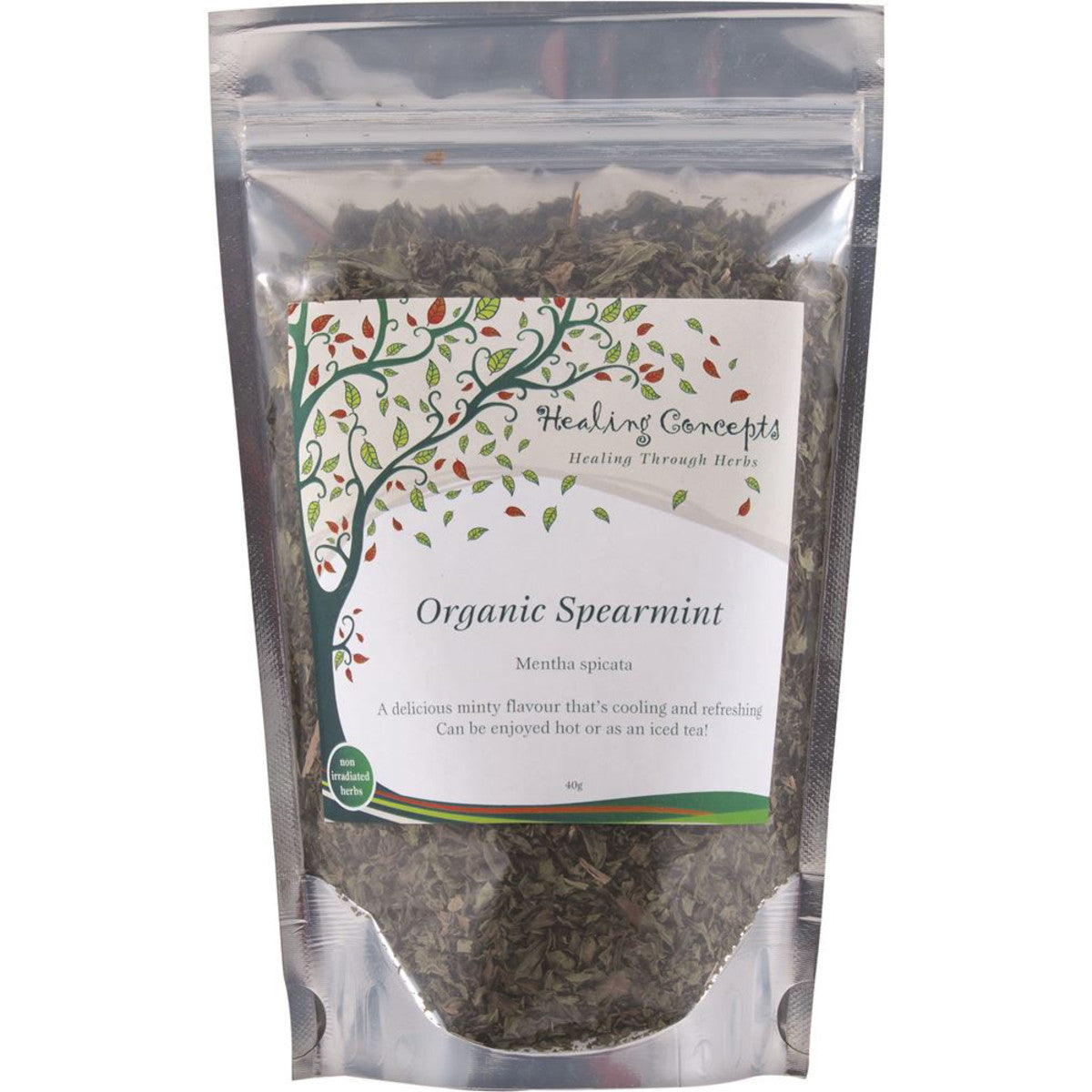 Healing Concepts Spearmint Tea 40g, Organic