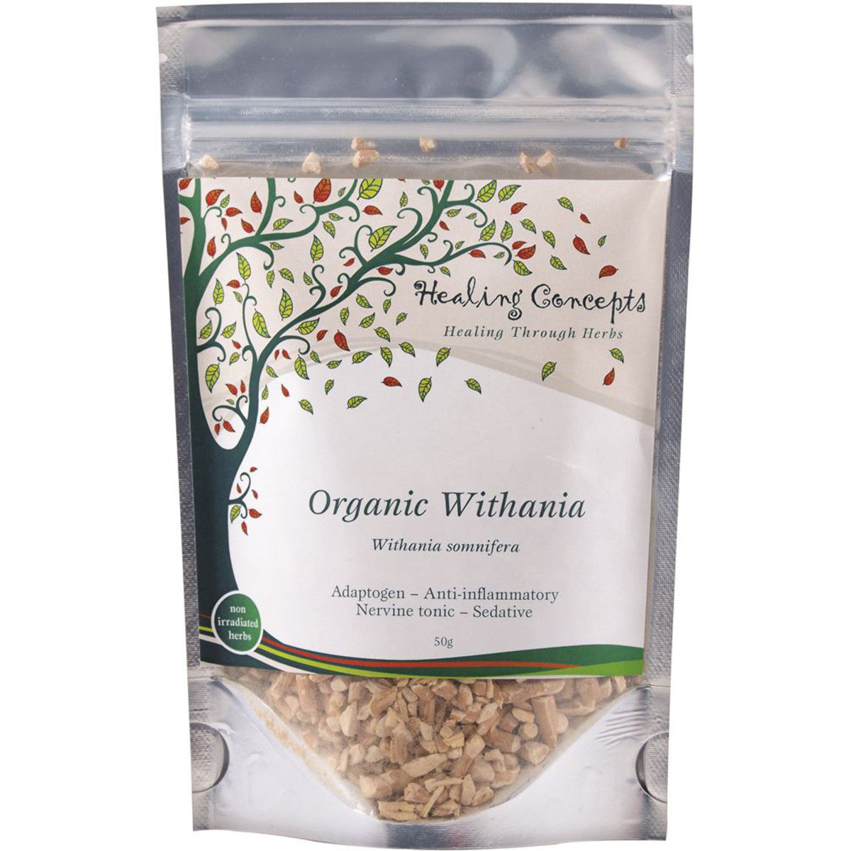 Healing Concepts Withania Tea 50g, Organic