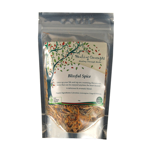 Healing Concepts Blissful Spice Tea 50g, Certified Organic