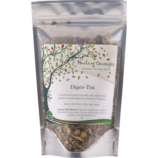 Healing Concepts DigesTea Tea 40g, Certified Organic