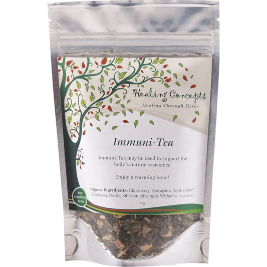 Healing Concepts Immuni-Tea 50g, Certified Organic