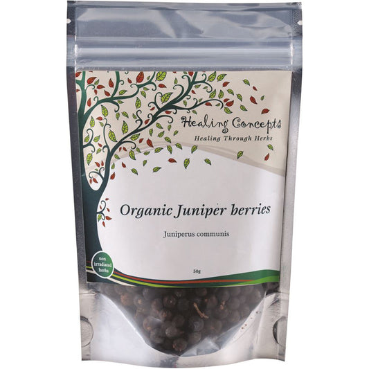 Healing Concepts Juniper Berries Tea 50g, Certified Organic
