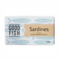 Good Fish Sardines 120g, In Organic Extra Virgin Olive Oil  (BPA-Free Lining)