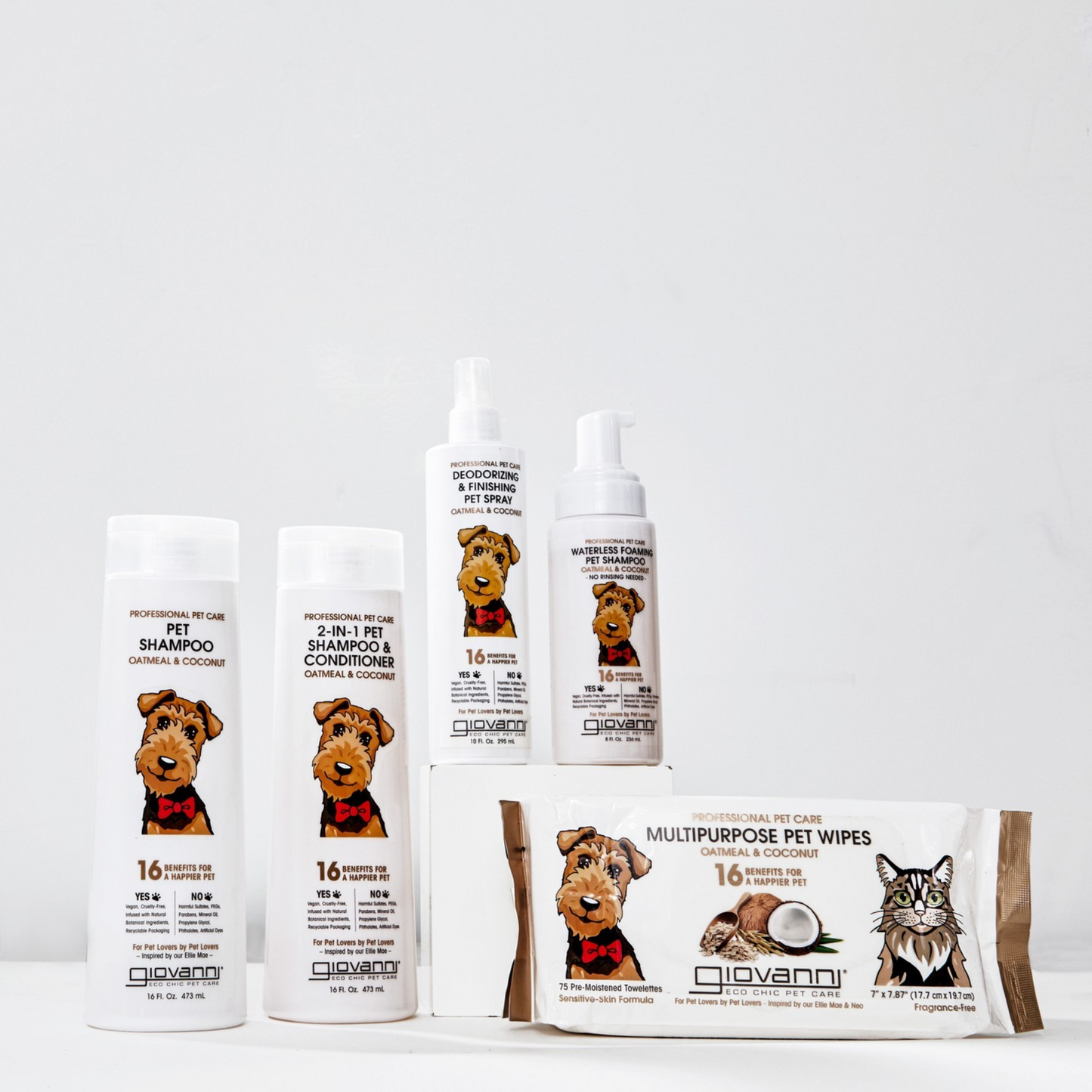 Giovanni Professional Pet Deodorizing & Finishing Spray 295ml, Instantly Neutralizes Odors