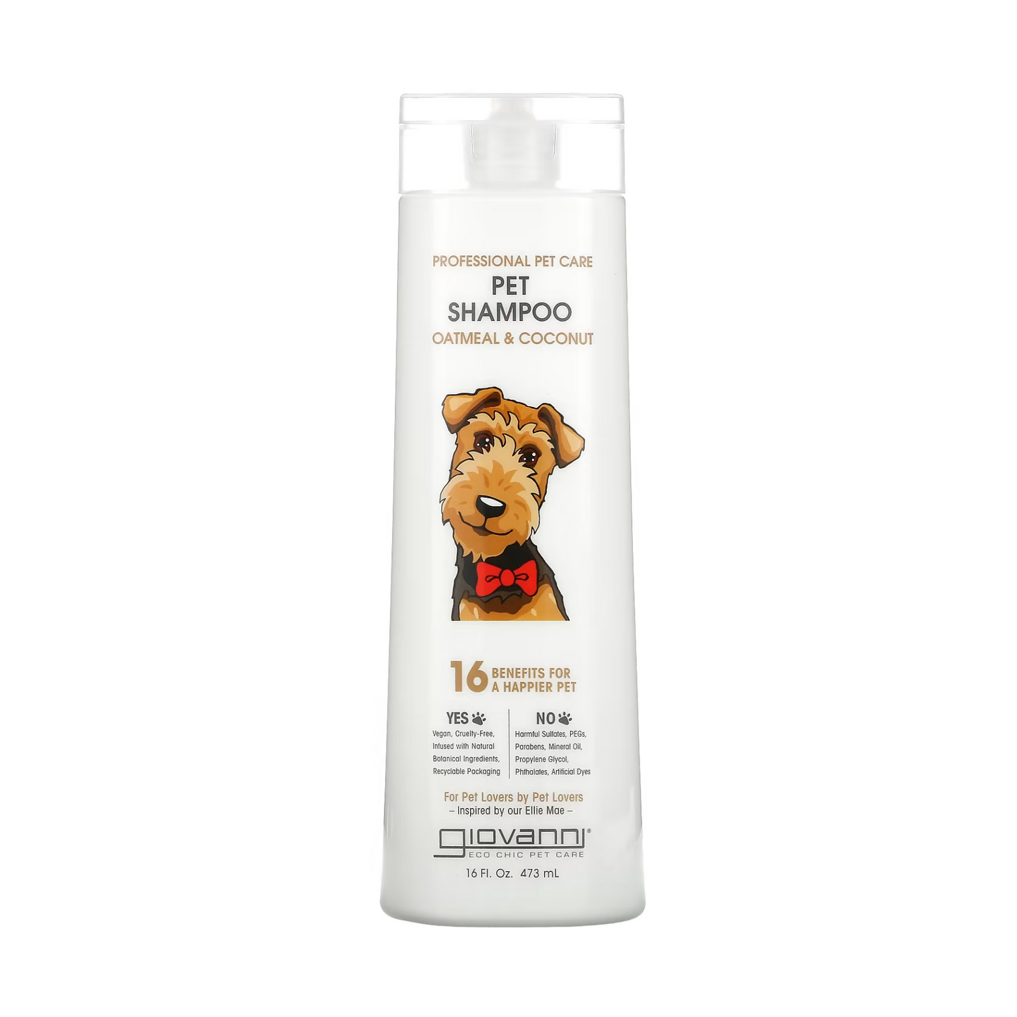 Giovanni Professional Pet Dog Shampoo 473ml, To Keep All Fur Types Looking Pawfessional