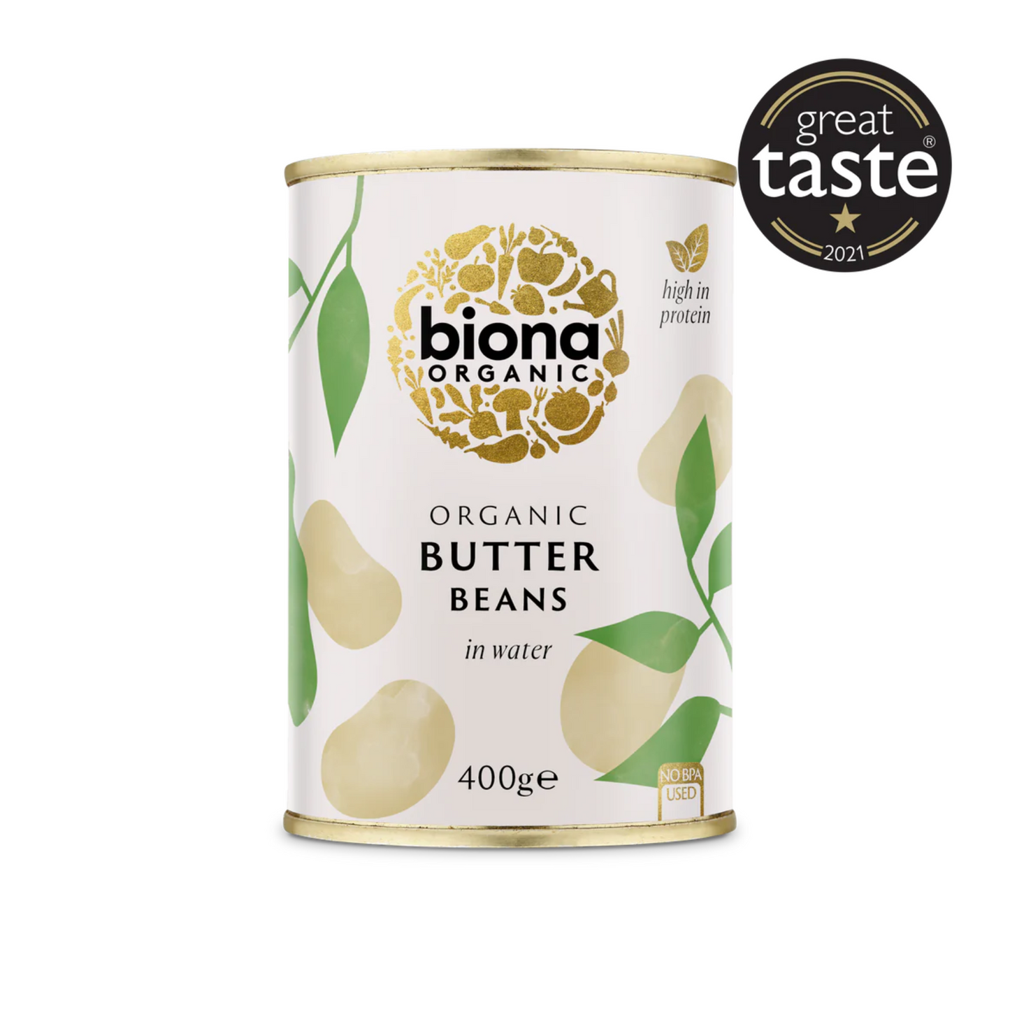 Biona Organic Butter Beans In Water 400g