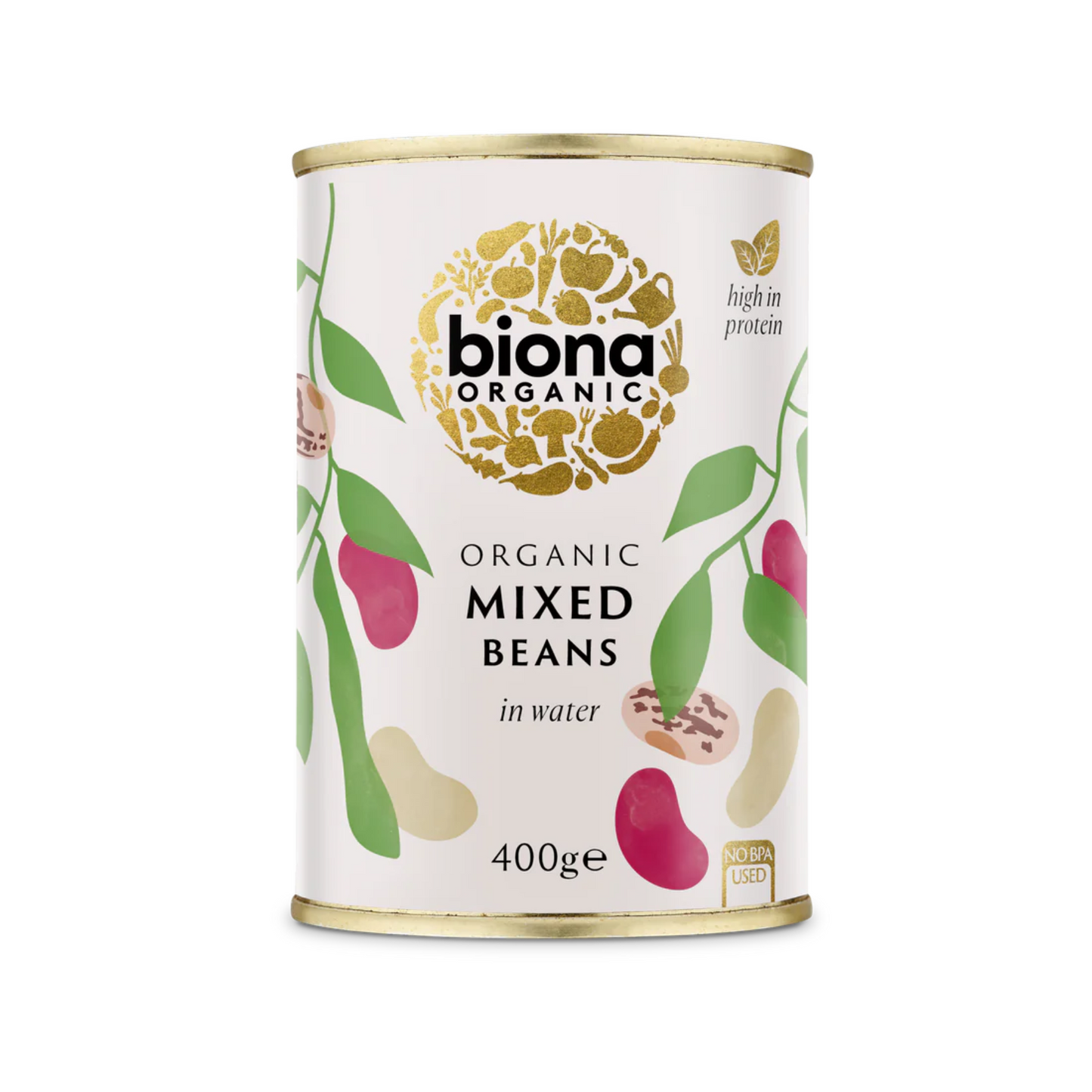 Biona Organic Mixed Beans In Water 400g