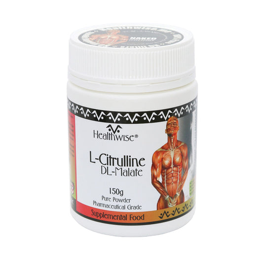 Healthwise L-Citrulline DL-Malate, 150g Or 300g Powder
