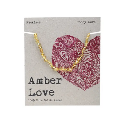 Amber Love 100% Baltic Amber, Children's Necklace 33cm, Please Choose Your Design