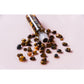 Summer Salt Body Essential Oil Roller With 24K Gold 10ml, Strength - Tiger Eye Crystals