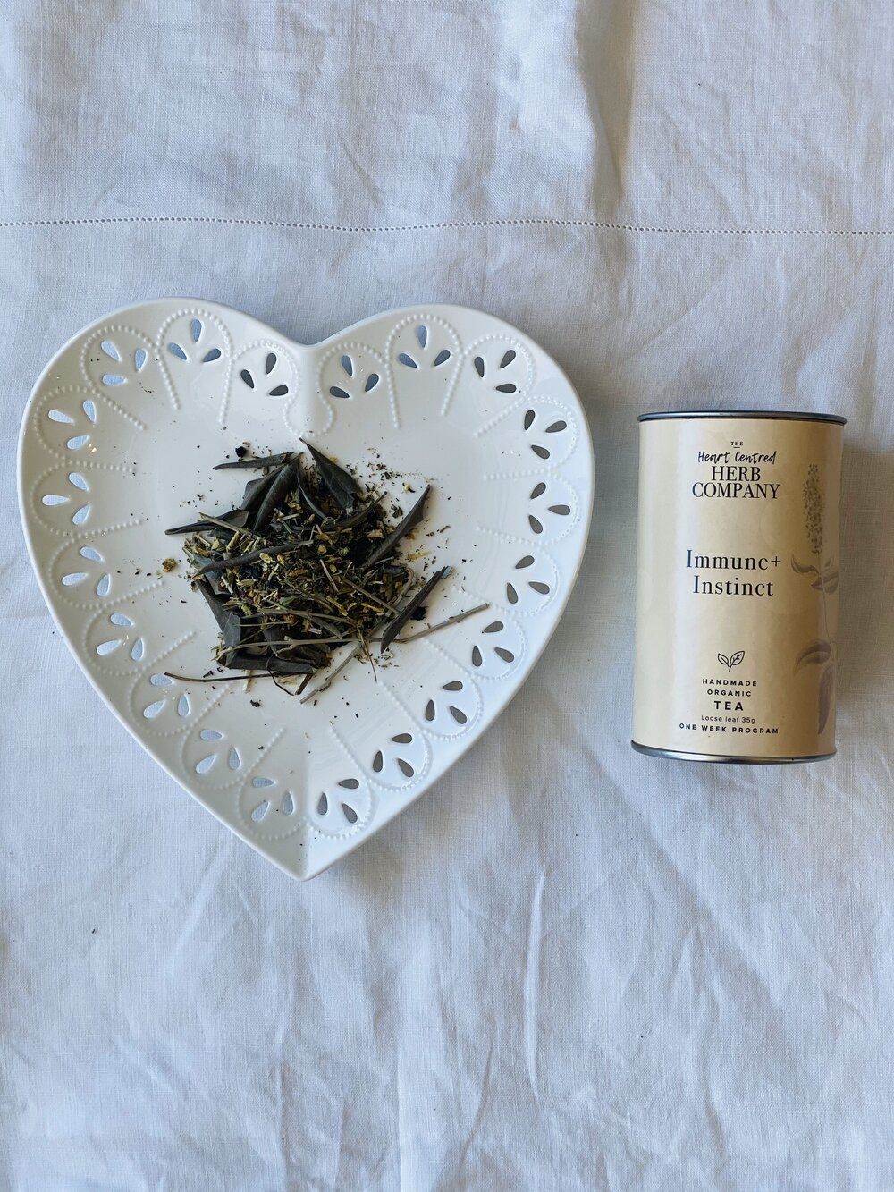 The Heart Centred Herb Company Immune + Instinct , 14 Tea Bags Handmade Tea